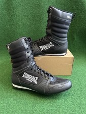 Lonsdale Contender Hi 00 Men’s Boxing Boots Size UK 11 EU 45 Black/White