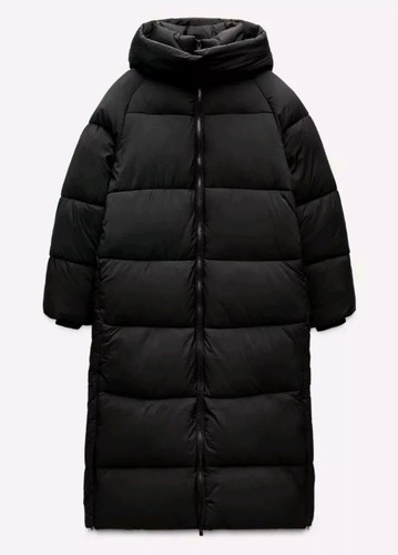Zara puffer waterproof hooded - zara,