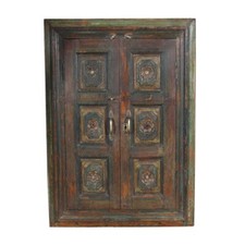 Antique Forest Green & Teak