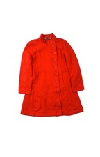 Desigual Women's Red Cotton Trench Coat Size 42