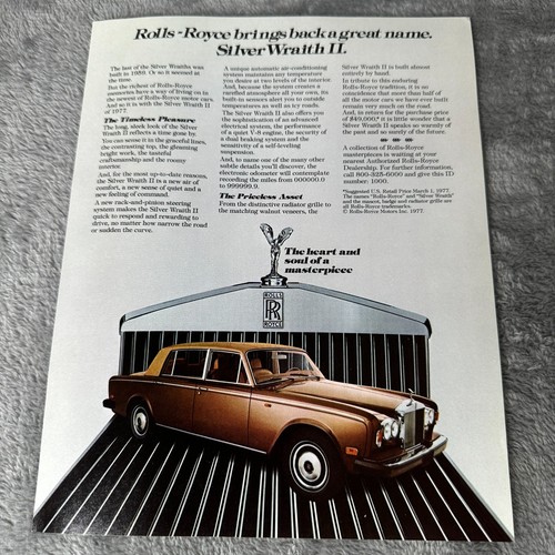 1977 rolls royce silver - rolls-royce, wraith