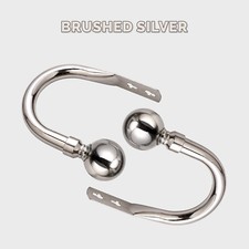 2 X Crystal Metal Curtain Hold