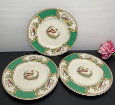 MYOTT - Chelsea Bird Green and White - Set of 3 Plates