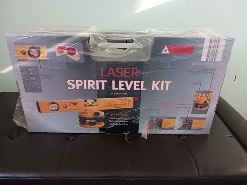 Laser spirit level kit - kit, 6