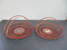 Vintage Chinese Woven Bamboo