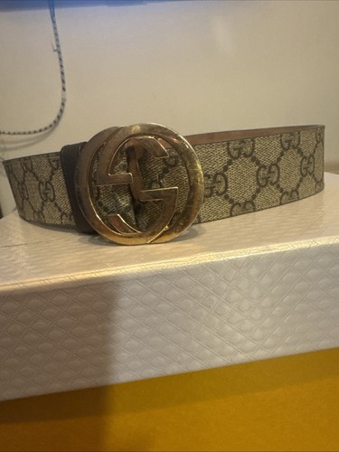 Gucci genuine belt size - gucci,