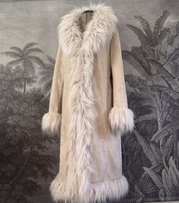 Penny Lane Afghan Coat Faux