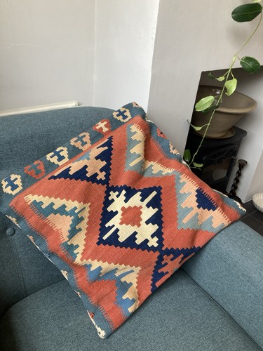 Kilim cushion cover turkish - cushion,