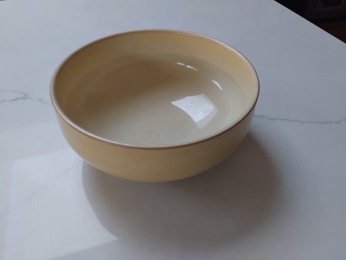 Denby fire chilli yellow bowl - denby,