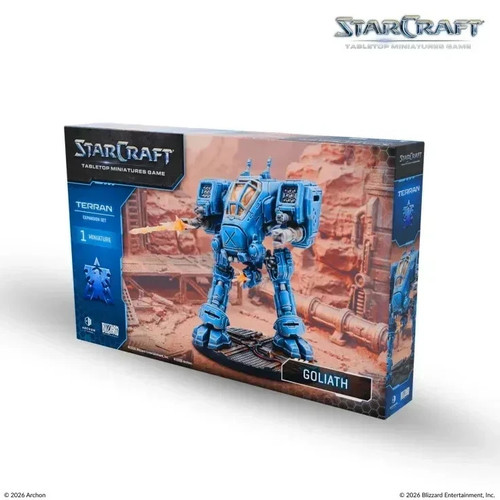 Starcraft goliath terran - -,