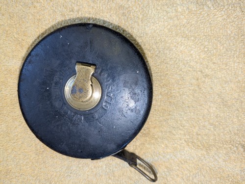 Vintage surveyors tape measure - surveyors,