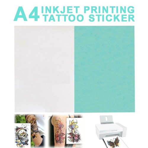 Temporary tattoo diy - a4,