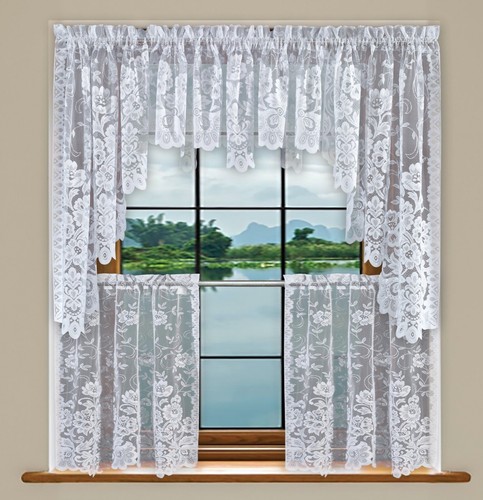 Grace floral lace - floral, kitchen