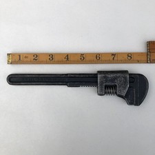 Vintage Snail Brand 9" F Type Adjustable Wrench, Spanner. Great used condition.