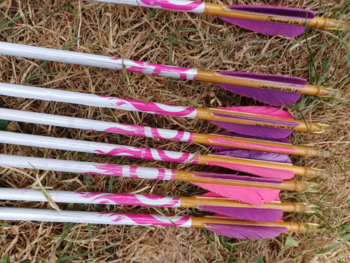Used wooden arrows 23 - used, 23.25