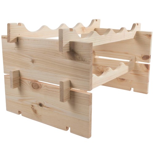 Wooden wine rack bottle - wine,