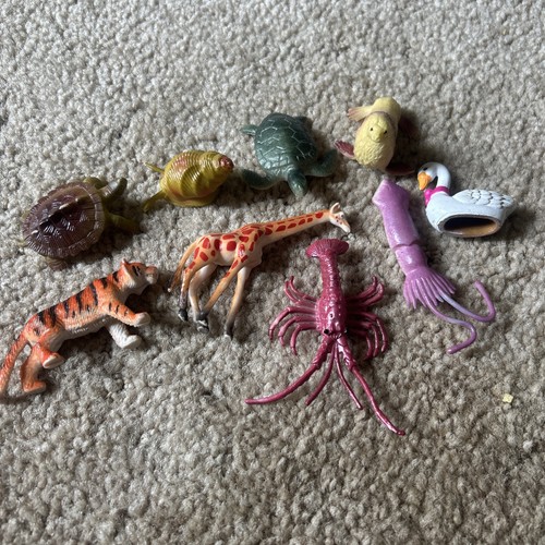 Lot plastic animal - lot, of