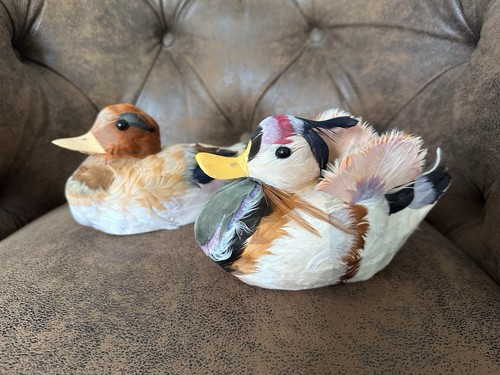 Authentic vintage feathered - authentic,