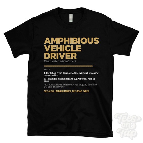 Amphibious vehicle driver - amphibious,