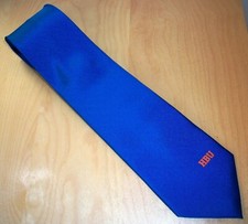 Houston Baptist University HBU Solid Blue Neck Tie 57" Long x 3.5" Wide (E204)