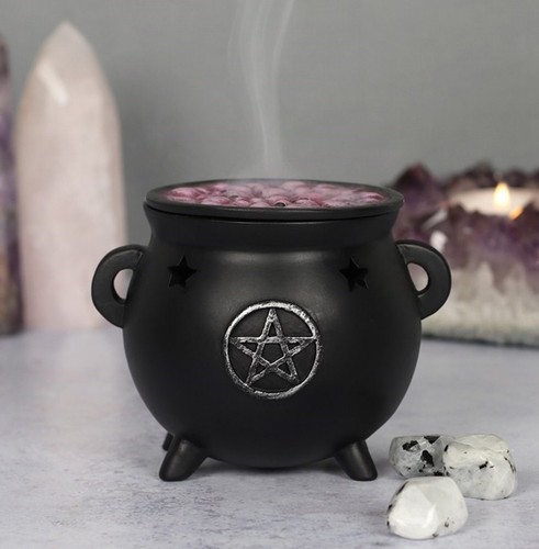 Pentagram cauldron incense - pentagram,