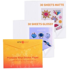 30x A4 Printable Vinyl Sticker