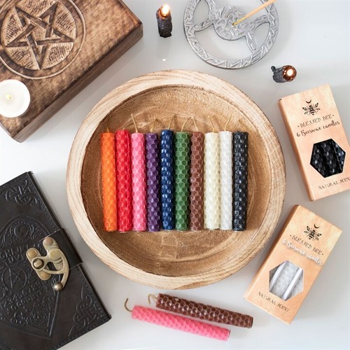 Beeswax spell candles box - beeswax,