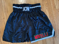 Boxing Kickboxing Custom Shorts Adult Size Medium/Large MMA Muay Thai Black