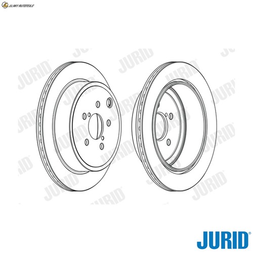 Brake discs 563109jc for - brake,