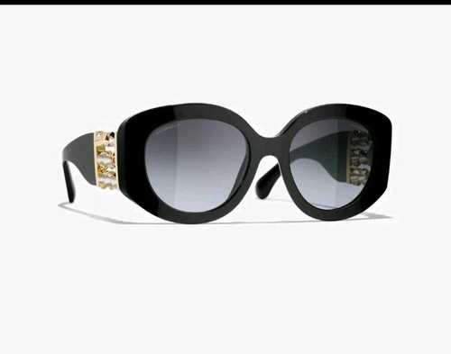 New chanel ch5543 black oval - ch5543,