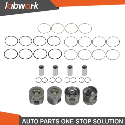 Piston with rings p22dte 4 - piston, x