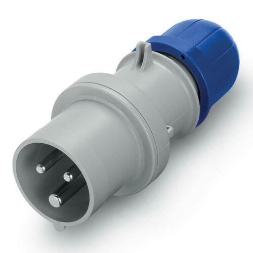 Scame pin blue commando plug - scame,