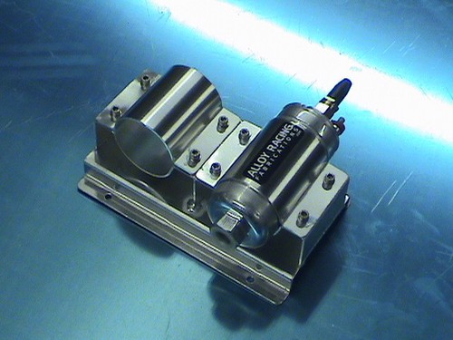 Fuel pump filter mounting - pump,