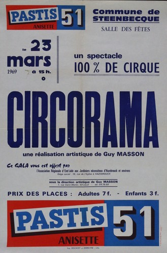 Poster circorama pastis - poster, 51