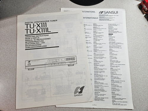 Sansui x111 111l - sansui, digital