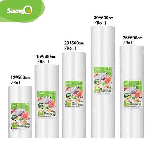 Vacuum sealer rolls - rolls, food