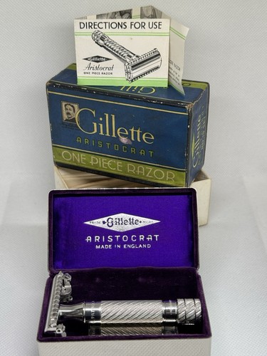 Rare 1938 gillette aristocrat - gillette,