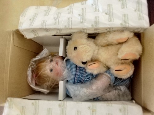 New boxed childs doll - doll, "hannah