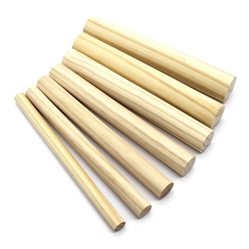 Round wooden dowel pine - wooden,