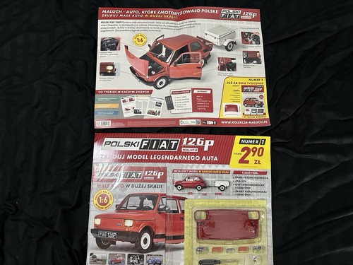Fiat 126 scale - fiat, hachette