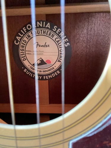 Fender malibu acoustic - fender,