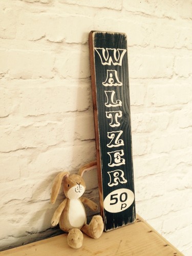 Waltzer sign old vintage - vintage, look