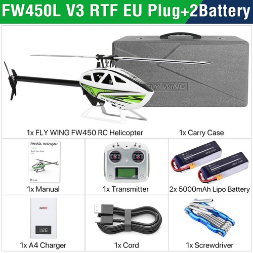 Fly wing fw450l rc - fly,