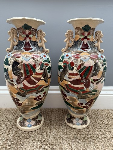 Pair large vintage japanese - large,