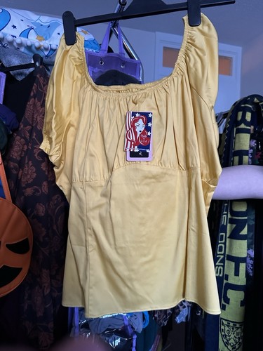 Pinup girl clothing - clothing, yellow