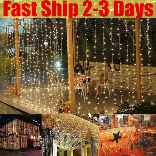 3x3m 300 led curtain fairy - 3x3m,