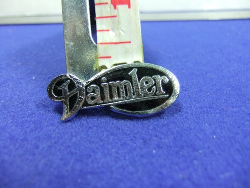 Badge motor car daimler advert - car,