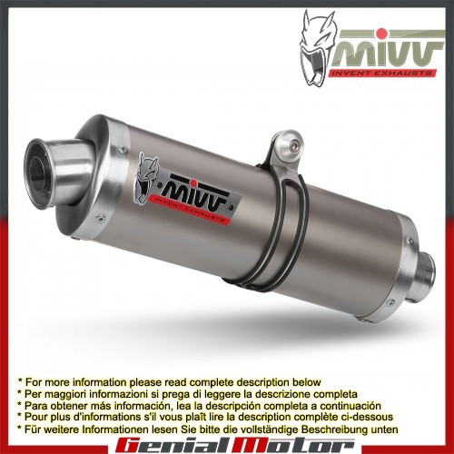 Mivv exhaust muffler - exhaust,