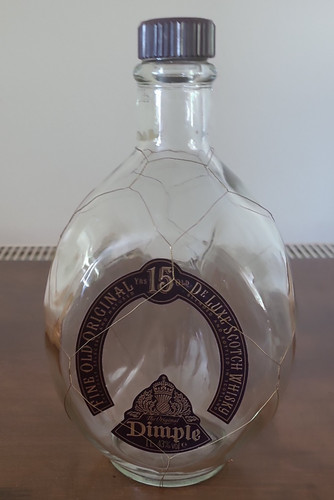 Old original dimple bottle - original,