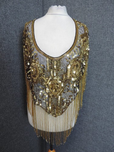 Jywal sequined collar shrug - sequined, collar,